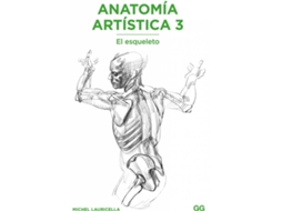 Livro Anatomía Artística 3 de Michel Lauricella (Espanhol)