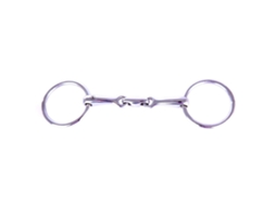 Duplo Quebrado Pony Solid 14 Mm Brigadeiro Prateado 10.5 Cmbr