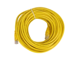 Cabo Ethernet Gigabit LAXISCREED Amarelo 10m