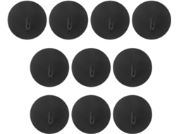 Conjunto De 10 Ganchos Para Toalha Com Design Moderno E Minimalista,