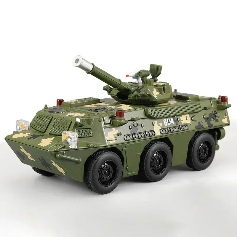 (zsl92 Verde) Miniatura De Veículo Militar Com Mísseis Na Escala 1:35