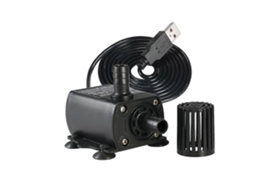 Bomba de Água Submersível Mini Usb para Fonte, Pequeno Aquário, Rocha Artificial e Bebedouro de Mascotas Negro