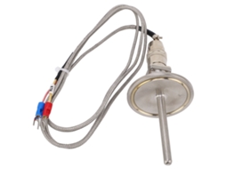 Hkj sonda Termopar Tipo K 50℃ a 1250℃ Diâmetro 6mm Longitude 60mm Cabo 1m Sensor de Temperatura