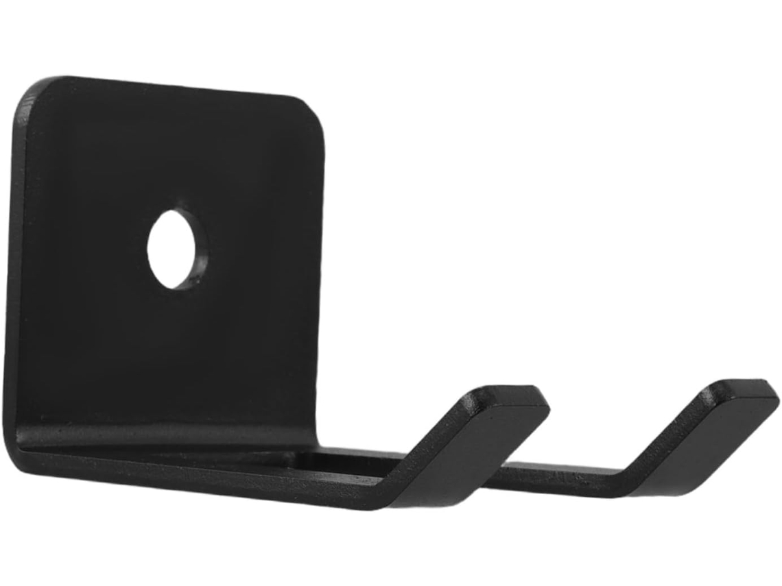 Suporte para Barra e Halteres BESPORTBLE, de Parede, em Aço Preto, Fácil de Instalar | S/MARCA