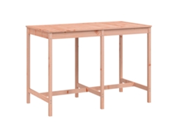Garden Table, Garden Tables Vidaxl Marrom Madeira De Douglas (159.5 X 82.5 X 110 Cm)