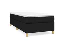 Box Spring Bed, Box Spring Beds Vidaxl Preto Tecido (100 X 200 Cm)