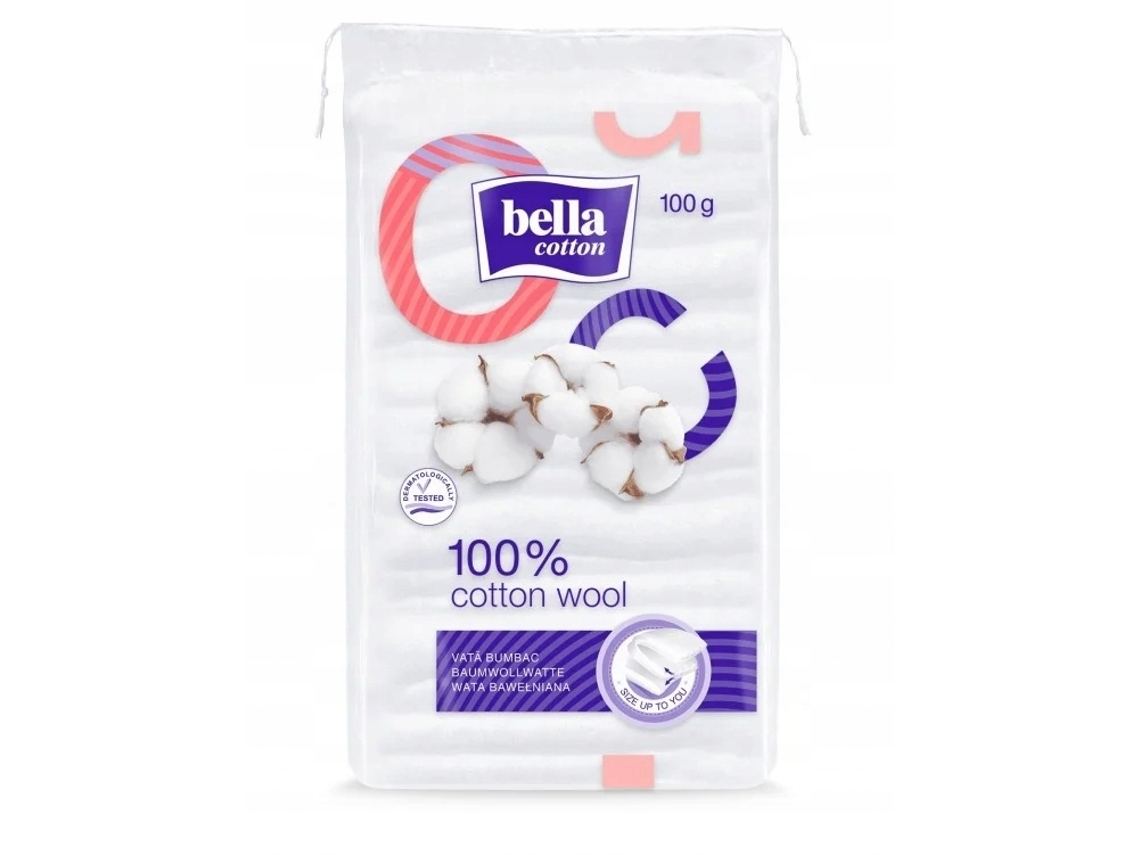 Almofadas De Algodão Hipoalergénico De Bambu, 100g Tzmo