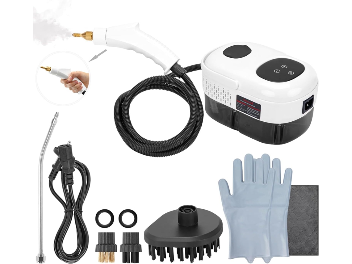 Limpador a Vapor 2500 W BRILVIBERA, Alta Temperatura e Pressão