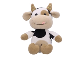 Mali brinquedo de Pelúcia Vaca Cute Animal Boneca Bezerro Presente Aniversário 50cm