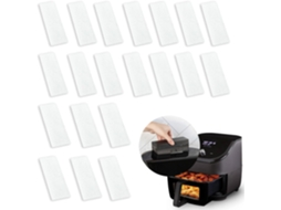 Pacote Com 20 Filtros De Reposição Para A Fritadeira Elétrica Vortex Plus De 6qt Com Clearcook E Odorerase