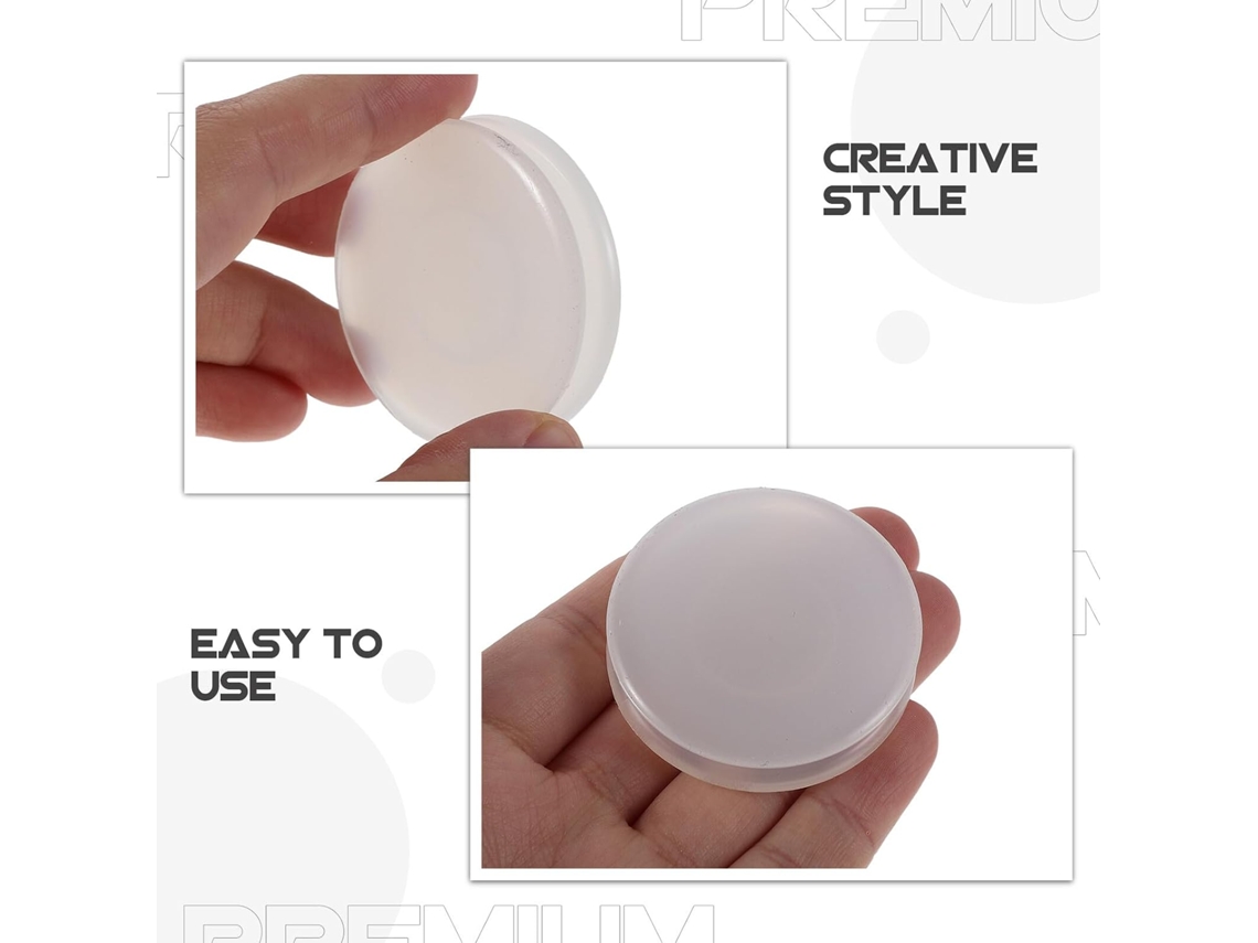 Pacote com 10 suportes invisíveis para celular com ventosa para montagem em carro.