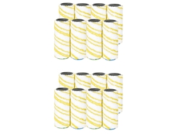 Conjunto De 16 Peças De Acessórios De Substituição Para Escovas De Rolo Para Lavadora De Pisos Elétrica Karcher Fc5 Fc7 Fc3 Fc3d