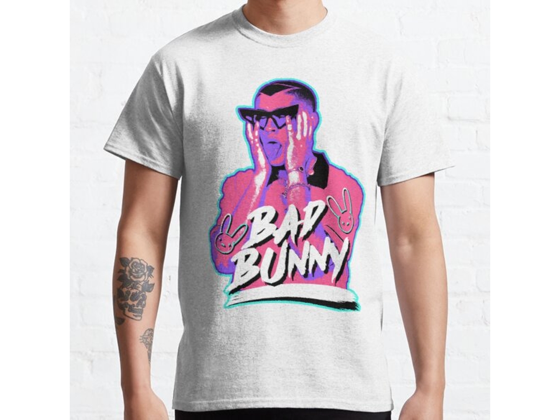 Rockinstone Bad Bunny - Bad Bunny Classic T-shirt(xxl)