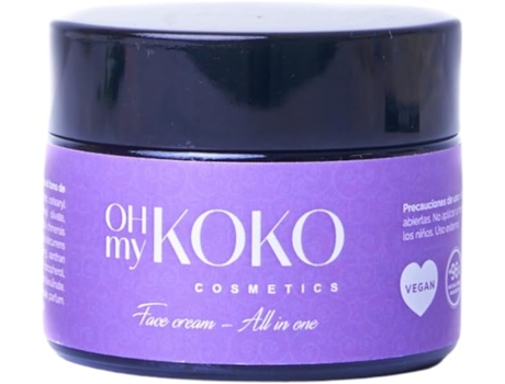 Creme facial tudo em um de bakuchiol de alta dosagem