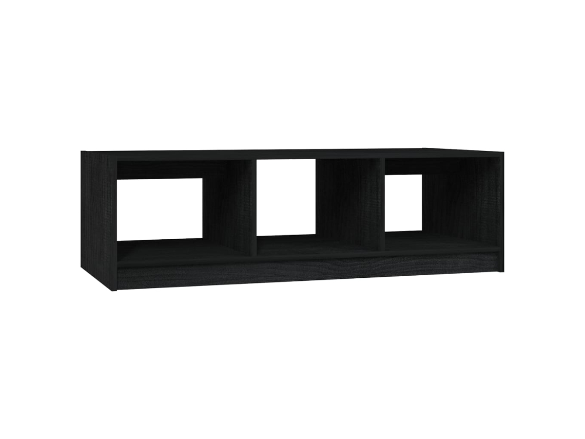 Coffee Table, Coffee Tables Vidaxl Preto Madeira De Pinho (n/a)