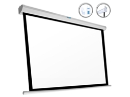 Tela Elétrica Panorâmica Iggual Psips243 110'' (243 X 137 Cm) Branco