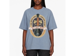 Rockinstone Hunger Games Movie Lucy Gray Band Heather Indigo Adult T-shirt Size:xxl