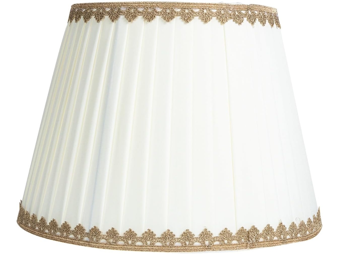 Abajur Vintage De Tecido Com Soquete E27 Para Luminária De Mesa E De Chão.