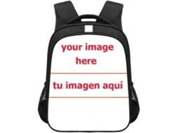 Mochila Personalizada Com Próprio Design, Imagem/foto Impressa, Infantil De Desenho Animado Para Meninos