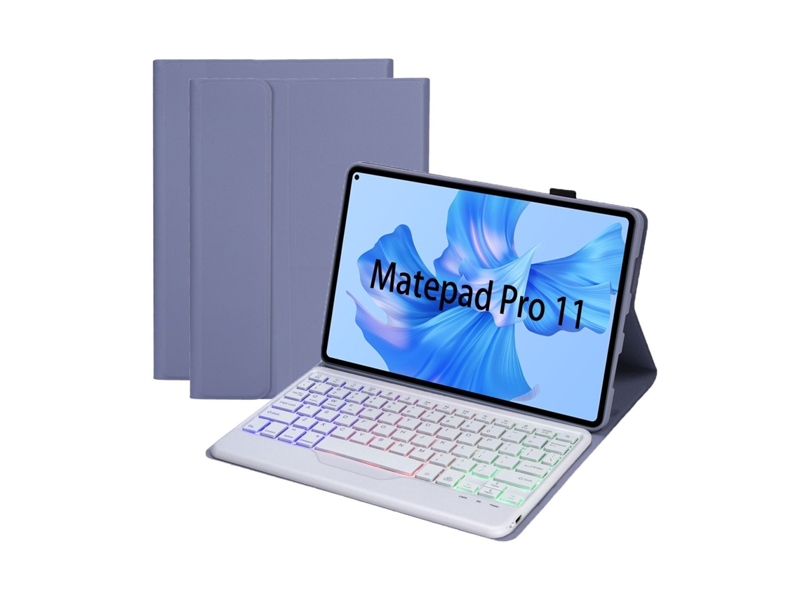 Lurelia Capa Com Teclado Bluetooth Para Huawei Matpad 10.4 Retroiluminação Gradiente