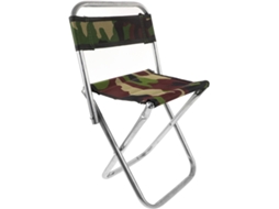 Cadeira Dobrável Alipis, em aço, portátil, leve, para camping