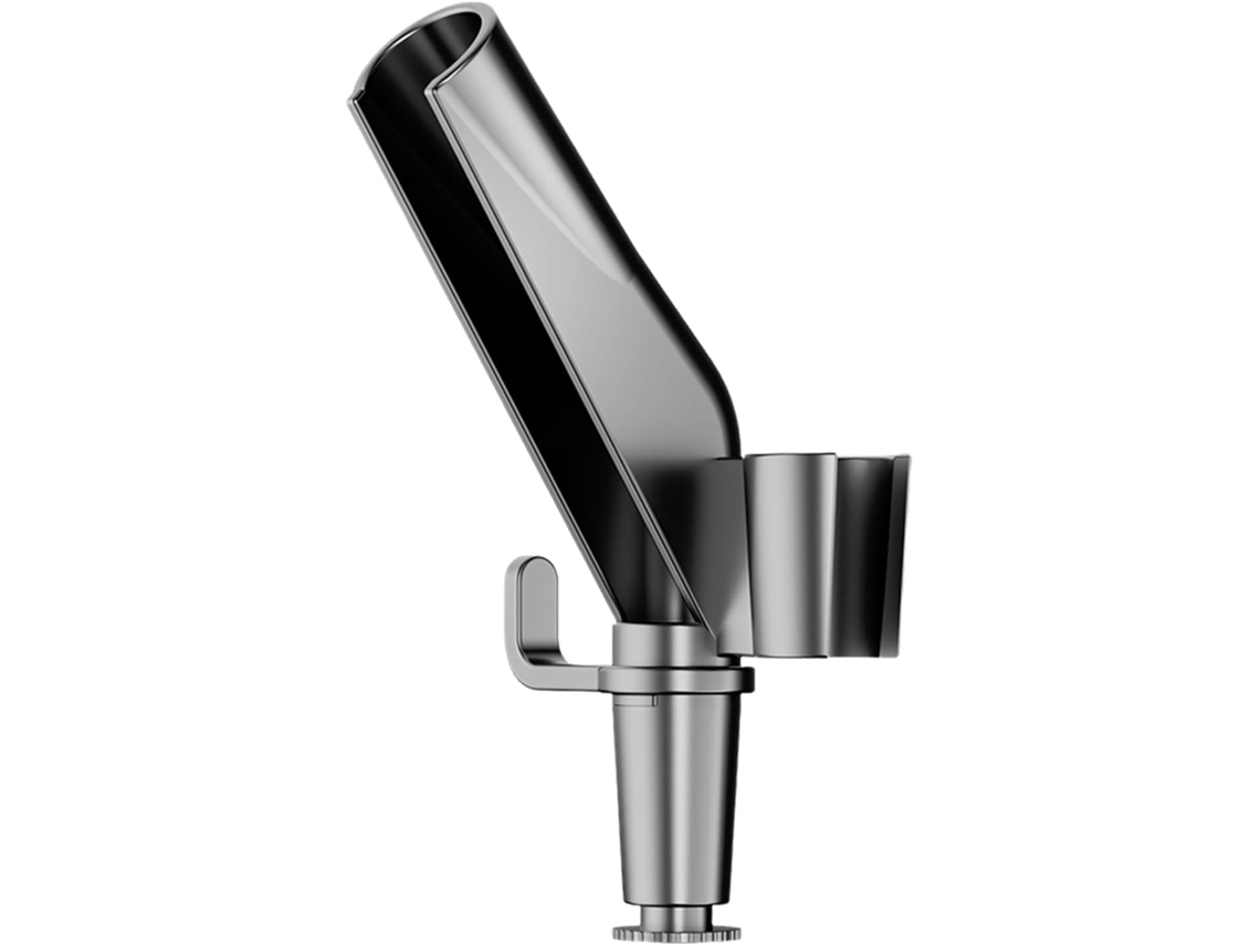 Suporte de parede ajustável de 0 a 90 graus para chuveiro masculino, ideal para enxaguar ou lavar o cabelo.