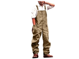 Calças Cargo Retrô Homem Tamanho Grande Casual | S/MARCA