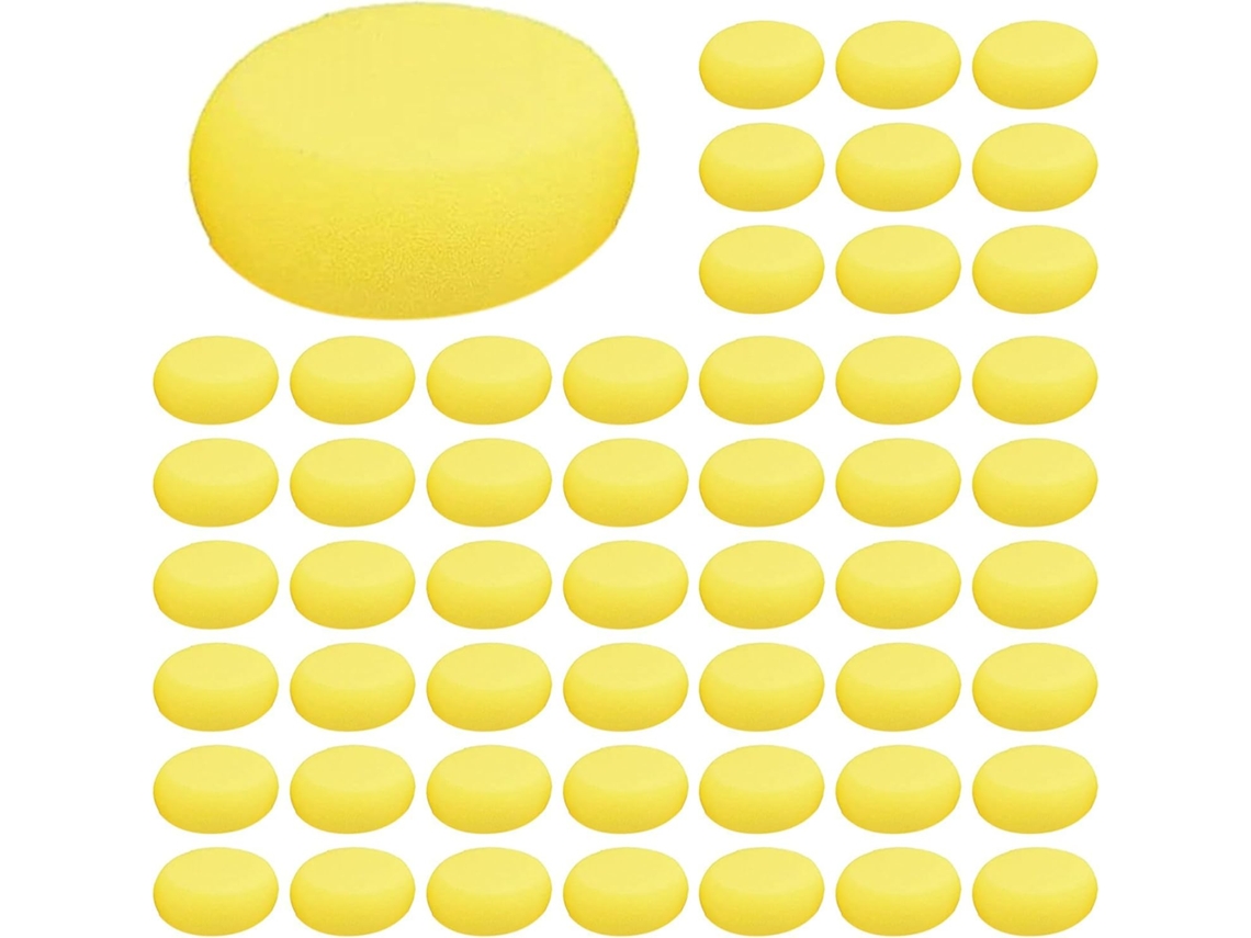 100 Unidades de Esponjas para Argila, Esponjas para Pintura, para Cerâmica, Redondas SFUSHOS