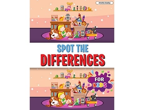 Livro Spot the Differences for Kids Find the Differences Book for Kids A Fun Search and Find Book for Children de Amelia Sealey (Inglês)
