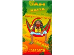 Toalha De Praia Microfibra Jamaica Rastafari