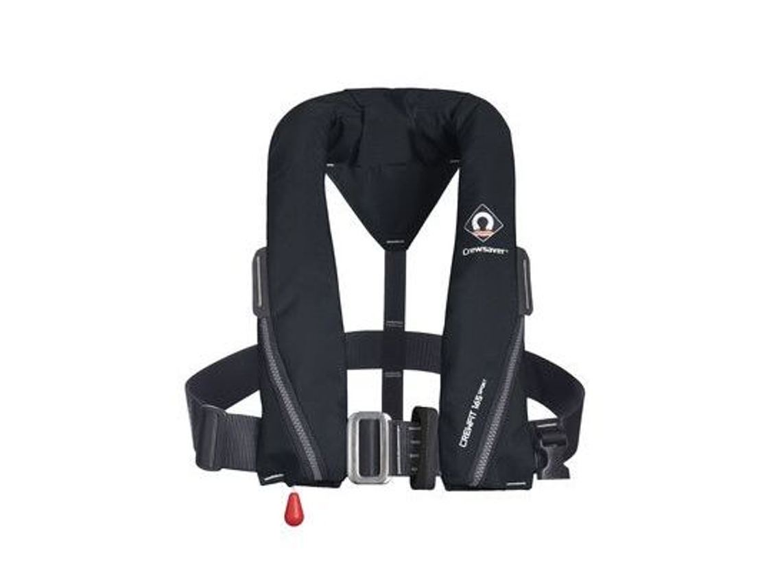 Colete Salva-Vidas Automático com Arnês Crewfit 165N CREWSAVER