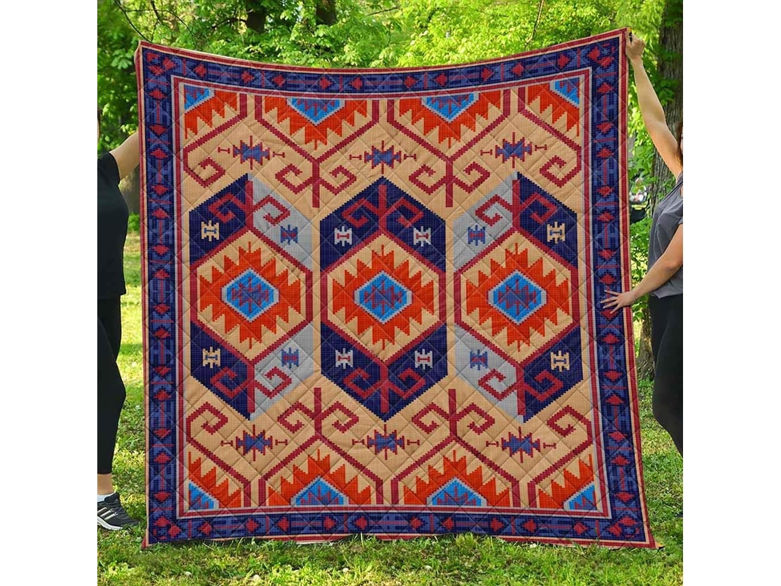 Colcha Acolchoada Fansu Capa de Cama com Ar Condicionado Conjunto Roupa para Sofá Estampa Étnica Mandala Boho,