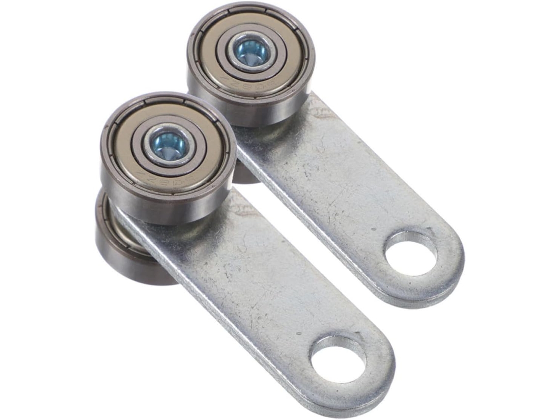 Rodízios Para Porta Deslizante , Em Aço, Com Rolamento Duplo, Capacida