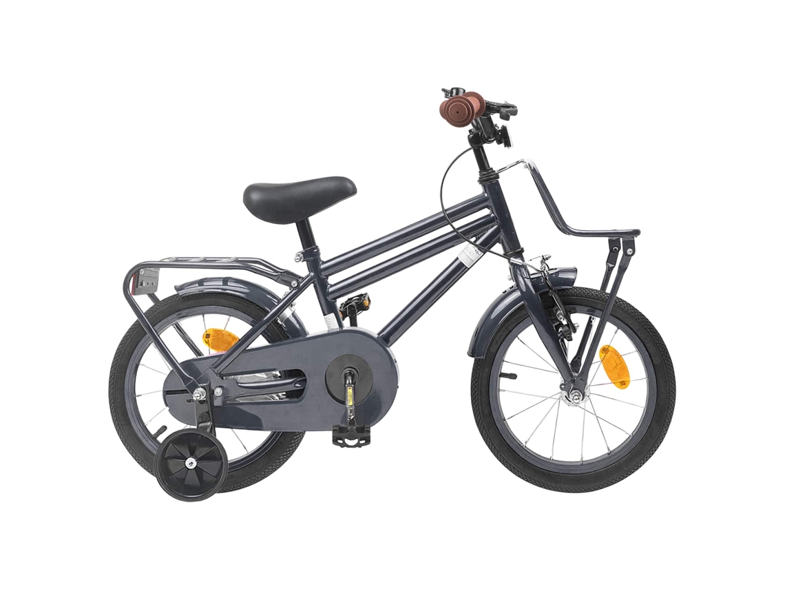 Vidaxl Bicicleta Infantil 16 Polegadas Para Crianças De 4 A 6 Anos