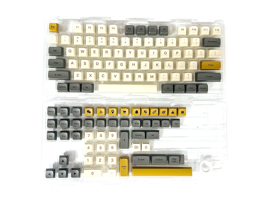Keycaps Pbt Xda LAXISCREED Processo Dye sublimation