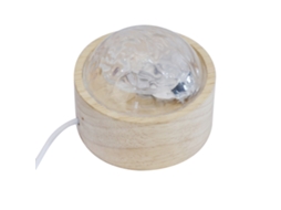 Lâmpada de Ondas de Água USB com Projetor Dinâmico para Quarto