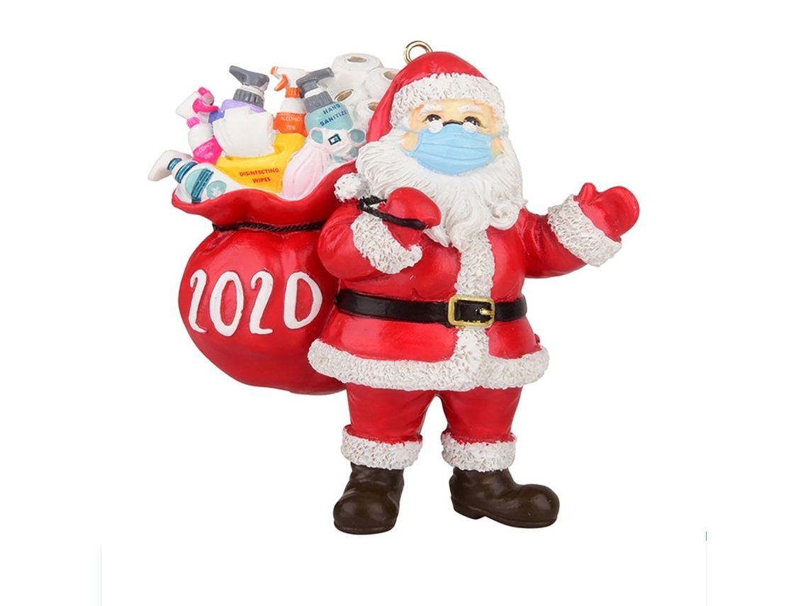 Laxiscreed Santa Claus - Figurina De Natal Para Decoração De Árvore E Presente De Festa