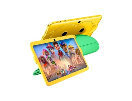 TECHKIDZ Tablet Tátil Android 5.1 para Crianças Modelo Macaco de 7 Polegadas Amarelo