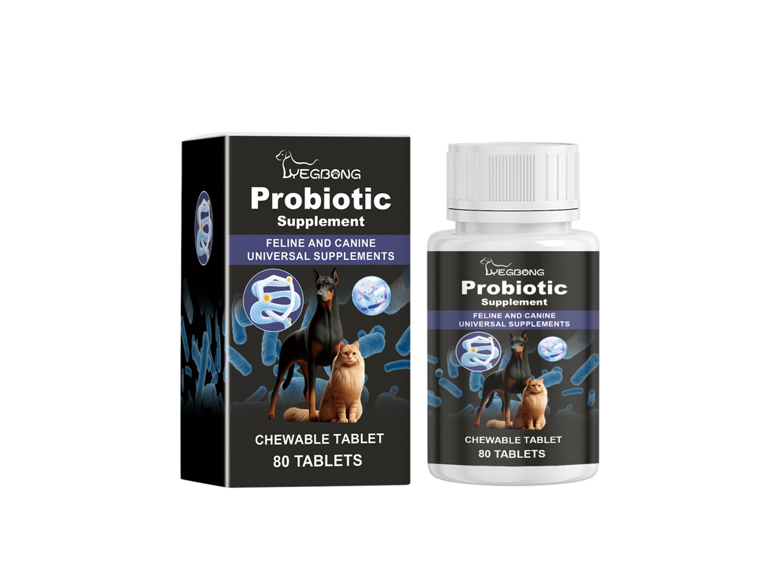 Probiotics Multifuncionais Cães Gatos Comprimidos
