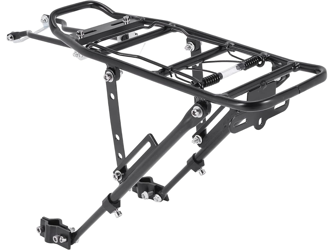 Bike Cargo Rack Freno A Disco Em Lega Di Alluminio Portapacchi Posterior Para Bicicleta Bici Da Stra Gokoco