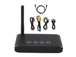 Adaptador Bluetooth EOOCOO, display digital, conversão de áudio digital