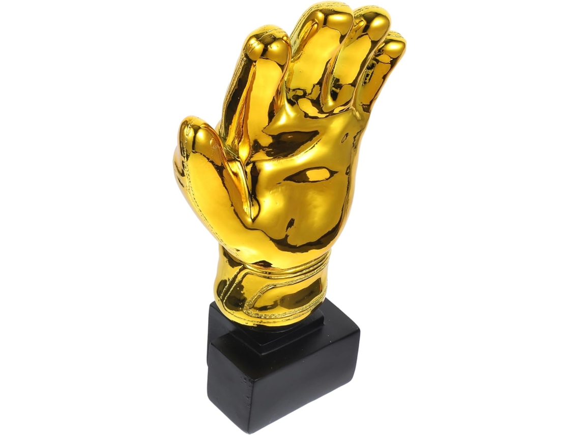 Troféu De Goleiro Em Luvas