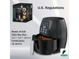 Friggideira Elétrica 5,5l 1300w com Temporizador, Tela Táctil LCD LAXISCREED