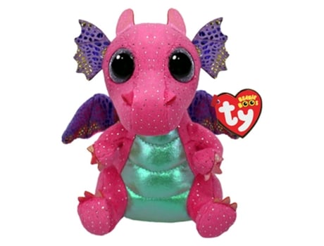 Ty Beanie Boos Spitfire Dragão Rosa Pelúcia Boneca Colecionável Ty 37361 Meteorp25pn
