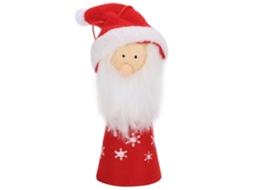 Laxiscreed Bola Natalícia Decorativa Com Pêra De Neve E Bigode Para Decoração De Festas Natalícias