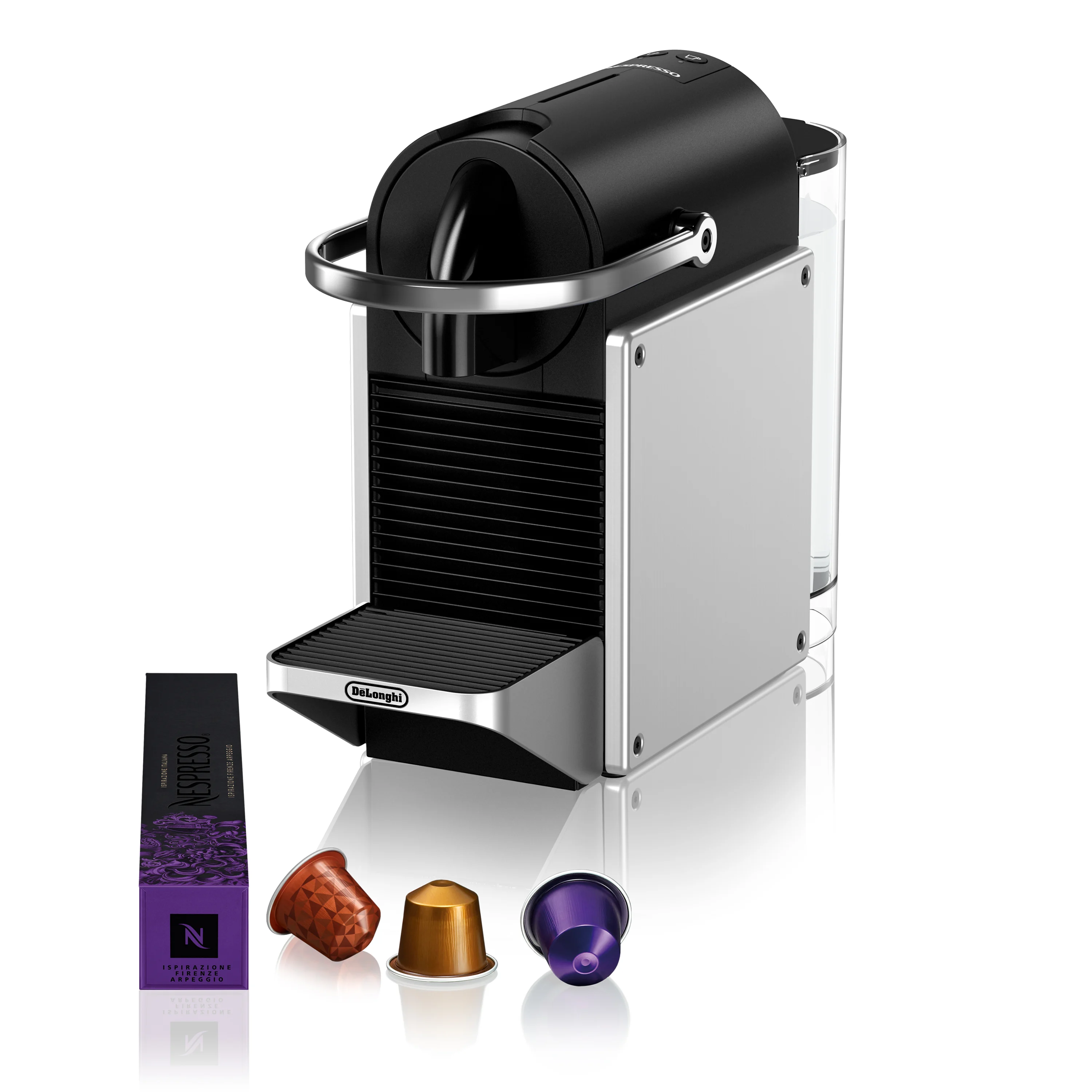 Máquina de Café NESPRESSO DELONGHI Pixie EN127.S (19 bar - Branco)