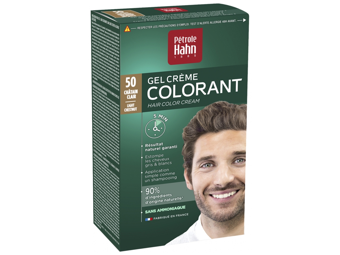 Kit Corante Gel Creme Cor: 50: Marrom Claro PÉTROLE HAHN