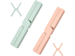 2 Peças Trivet Plegável, Posavasos De Silicone Resistente Ao Calor, Almofada De Isolamento Criativa Para Cozinha