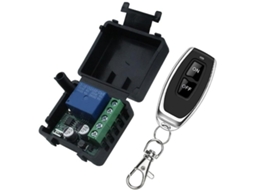 Kit Transmissor E Receptor De Controle Remoto Sem Fio 433mhz Dc 5v 24v 1 Canal Com Código Aprendizagem Para Luzes Led