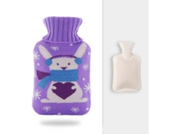 Garrafa De Água De Borracha De 1000 Ml Com Tampa Doce AQUAFORGE